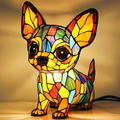 Dog-Themed LED Resin Night Lamp